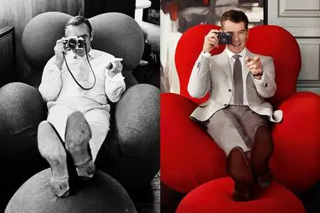 James Bond with camera