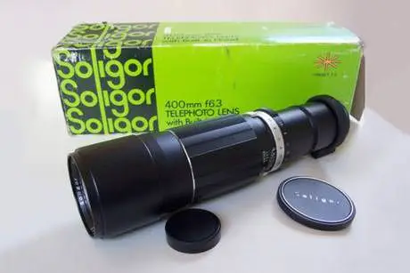 soligor 400mm 63 with box