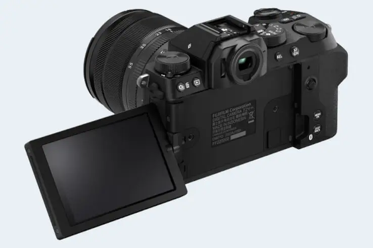 articulated screen