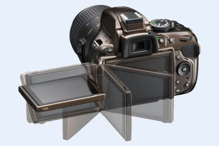 articulated screen