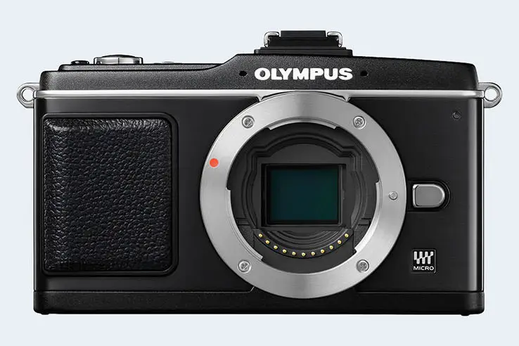 Olympus E-P2: How to find the shutter count?
