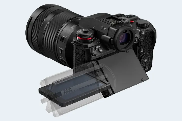 articulated screen