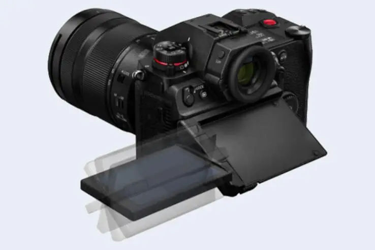 articulated screen