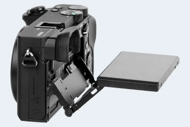 articulated screen