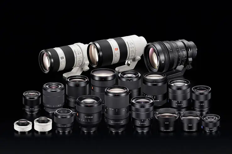 E-mount lenses