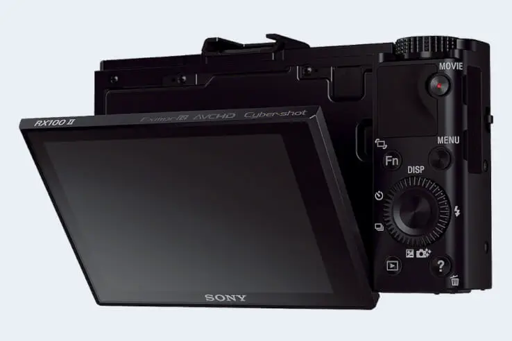 Sony RX100 II: does it have a selfie screen?