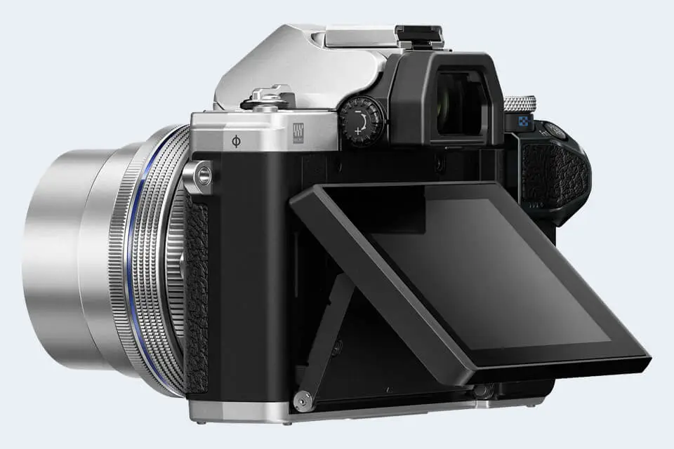 Appareil Photo Hybride Olympus E-M10 - 16 Mpx, Objectif 14-42 Mm, écran Tactile 3", Stabilisation 3 Axes | Noir, Compact