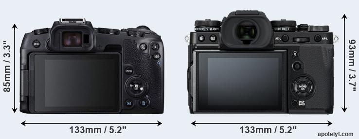 Canon Rp Vs Fujifilm X T3 Comparison Review