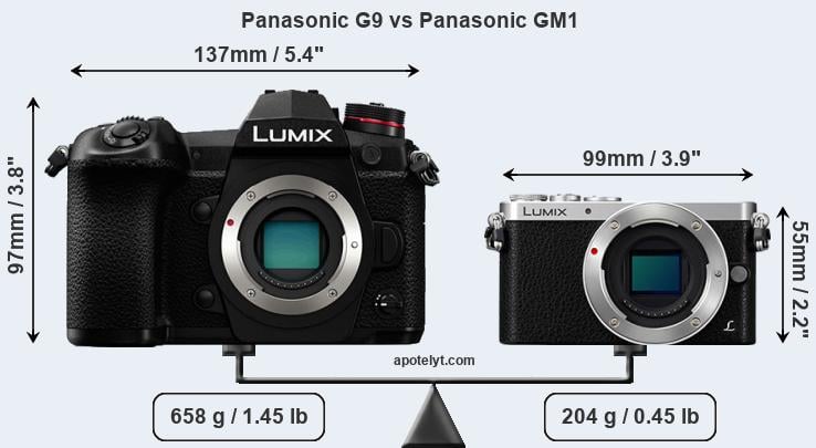  [VENDU] Panasonic-g9-vs-panasonic-gm1-front-a