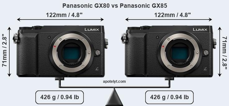 GX80 vs Panasonic GX85 Comparison Review