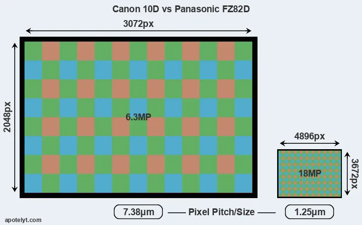 10D versus FZ82D MP