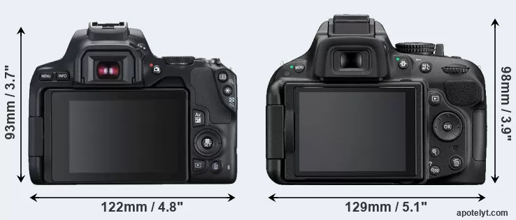 Nikon D5200 vs D5300
