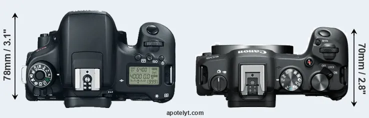 Compare 760D versus R8 top