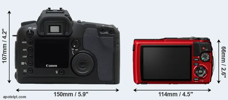 Comparison D30 or TG-7 rear