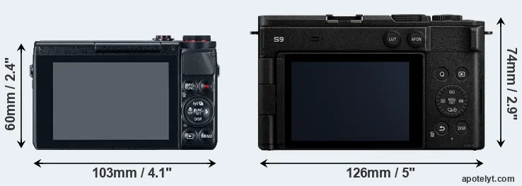 Canon G7 X vs Panasonic S9 Comparison Review