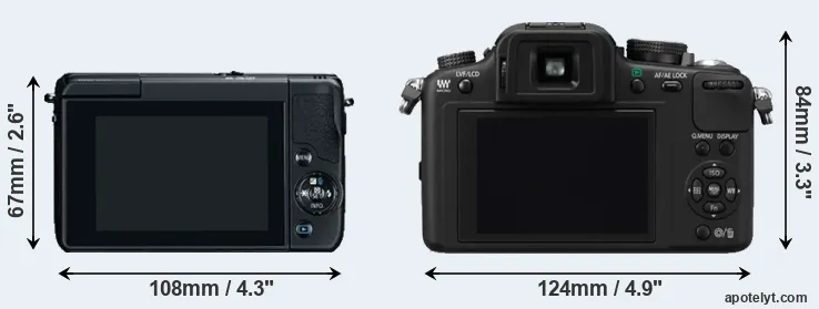 Comparison M10 or G10 rear