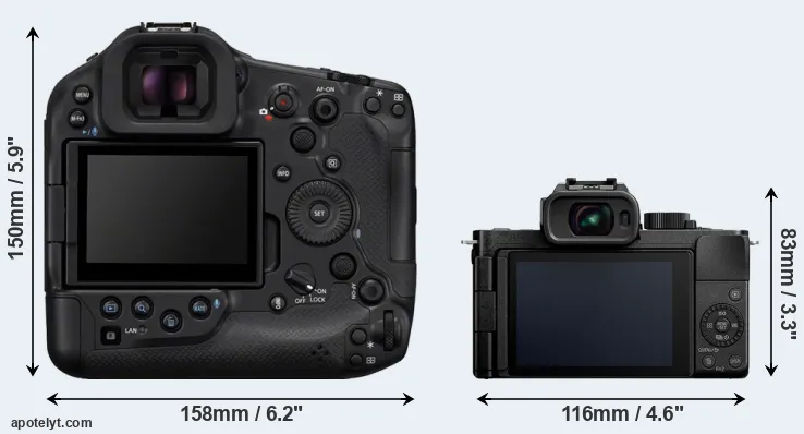 Comparison R1 or G110 rear