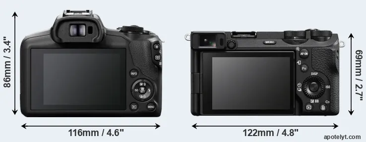 Comparison R100 or A6700 rear