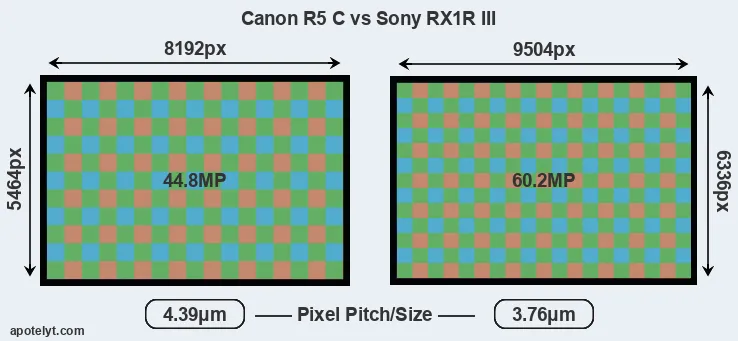 R5 C versus RX1R III MP