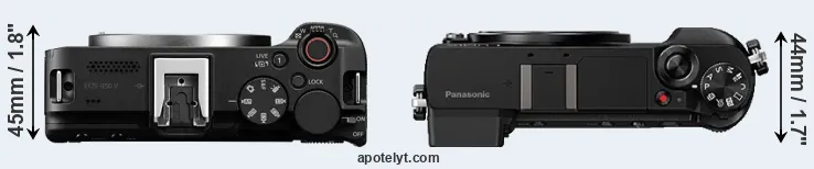 Compare R50 V versus GX80 top