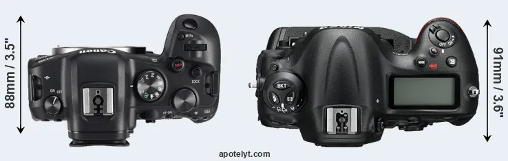 Compare R6 versus D4S top