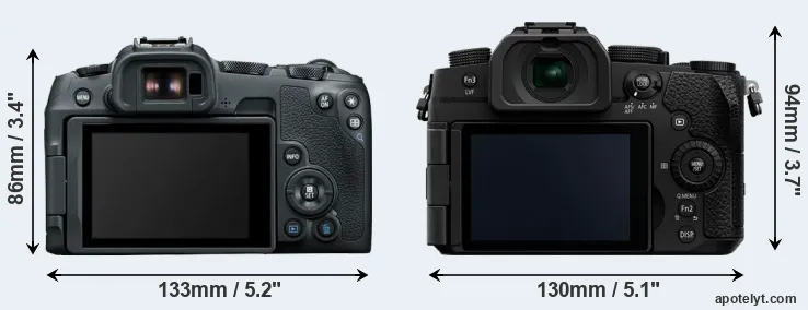 Comparison R8 or G97 rear