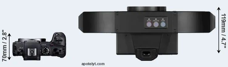 Compare RP versus S1 top