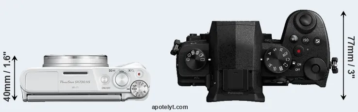 Compare SX730 versus G95 top