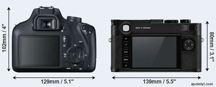 Comparison T100 or M10-P rear