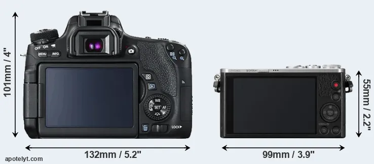 Comparison T6s or GM1 rear