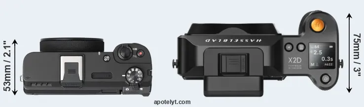 Compare V1 versus X2D 100C top