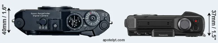 Compare R-D1 versus FT7 top