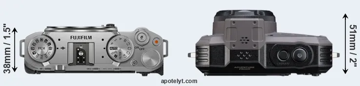 Compare X-M5 versus WG-1000 top