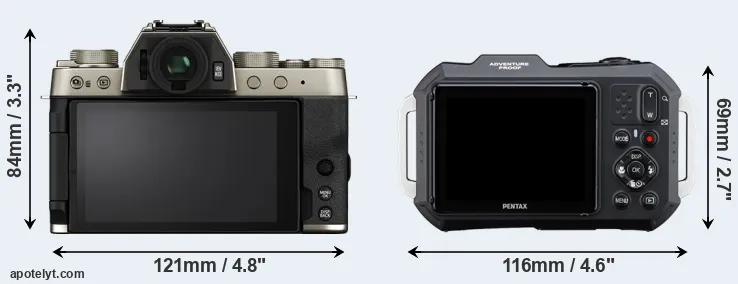 Comparison X-T200 or WG-1000 rear