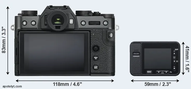 Comparison X-T30 or RX0 rear