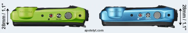 Compare XP120 versus XP140 top