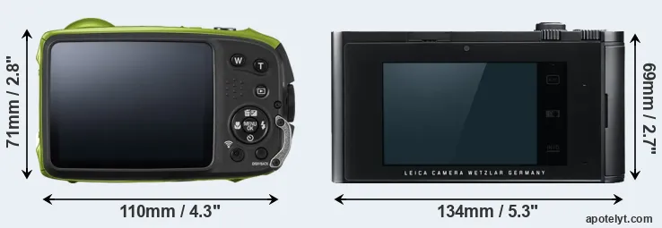 Comparison XP120 or T Typ 701 rear