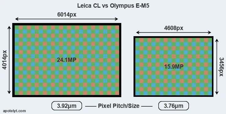CL versus E-M5 MP