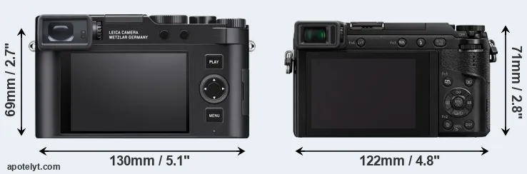 Comparison D-LUX 8 or GX80 rear