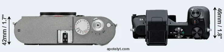 Compare M-E Typ 240 versus V2 top