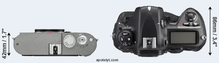 Compare M-E Typ 240 versus D2Xs top