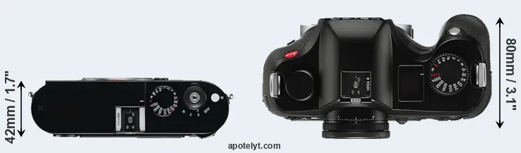 Compare M Typ 240 versus S Typ 006 top