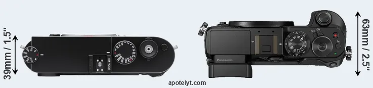 Compare M11 versus GX8 top