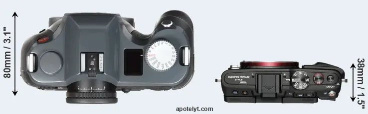 Compare S-E Typ 006 versus E-PL6 top