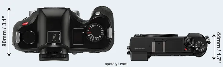 Compare S Typ 006 versus GX80 top