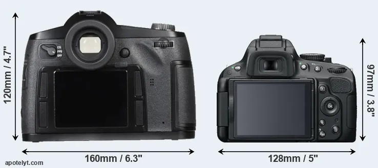 Comparison S Typ 007 or D5100 rear