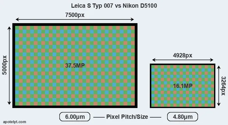 S Typ 007 versus D5100 MP