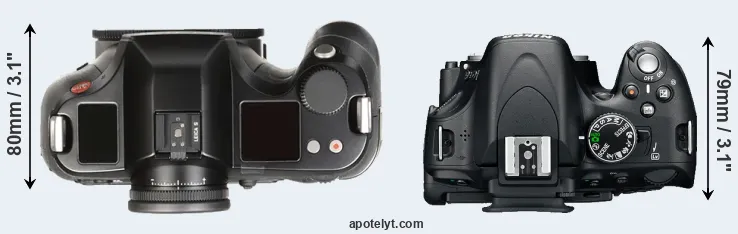 Compare S Typ 007 versus D5100 top