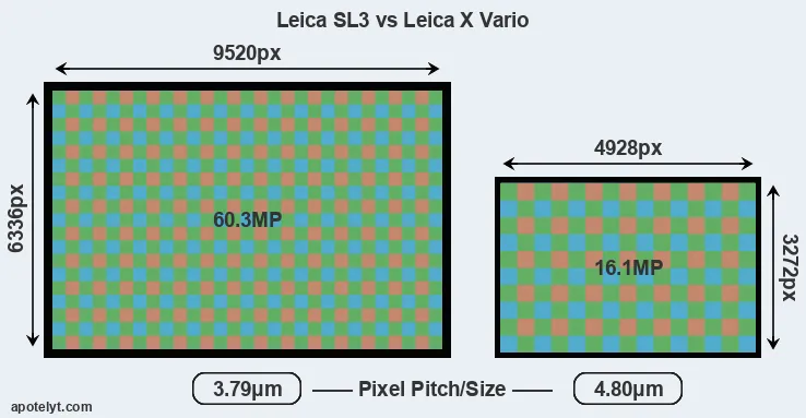 Leica SL3 versus X Vario MP