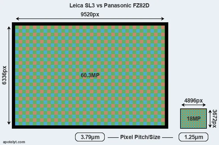 Leica SL3 versus FZ82D MP